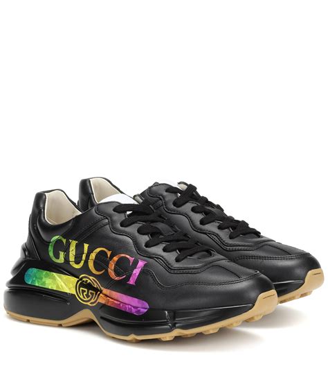 gucci black suede leather sneakers|grey leather Gucci sneakers.